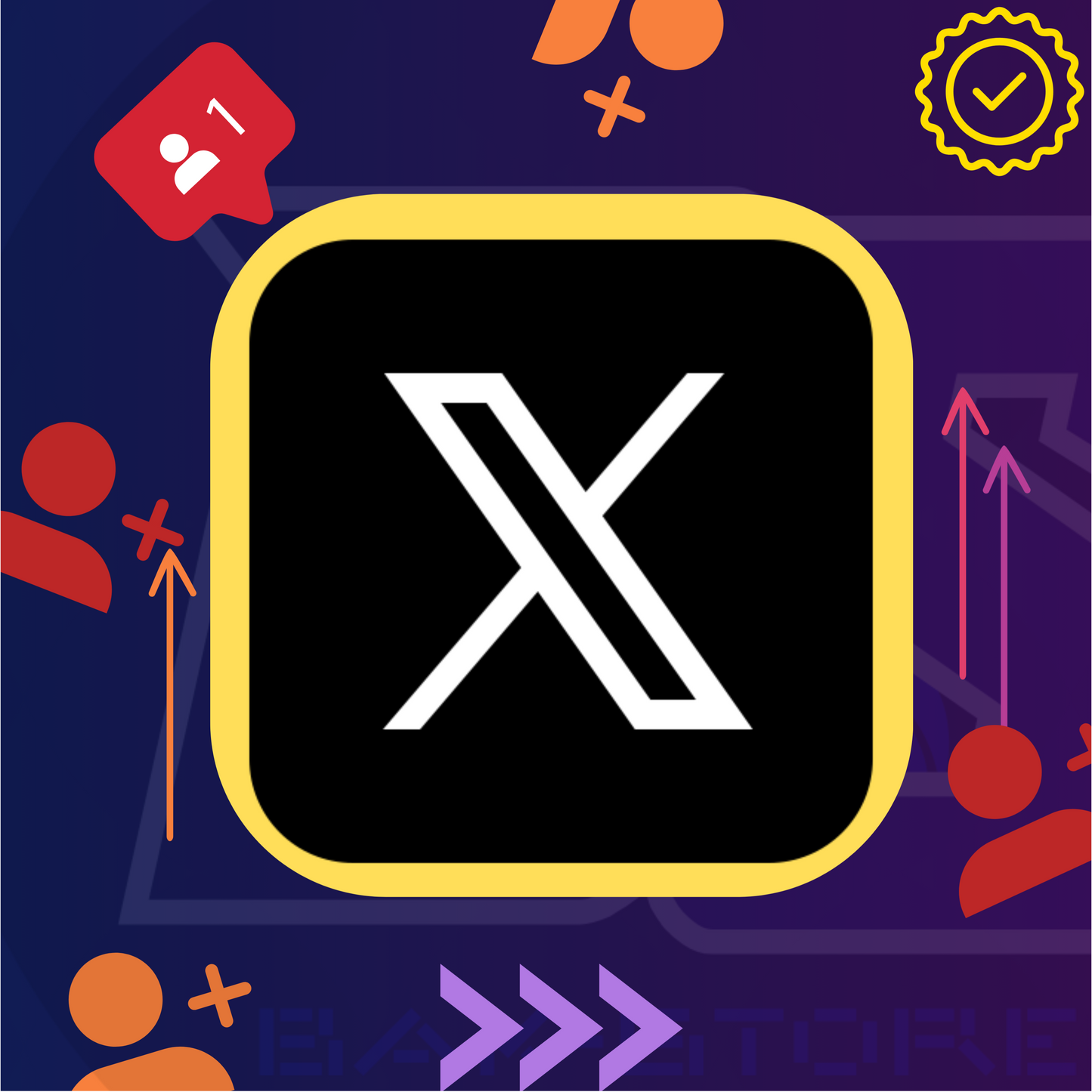 (X)المتابعين في المنصة